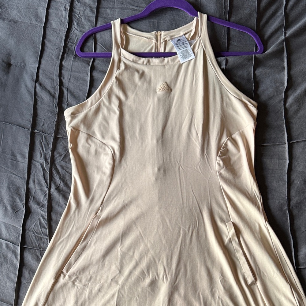 Adidas Beige Athletic Dress